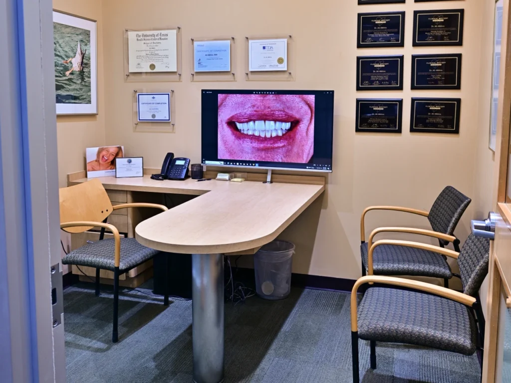 Consultation room at Innovative Smiles | Dentist in Houston, TX