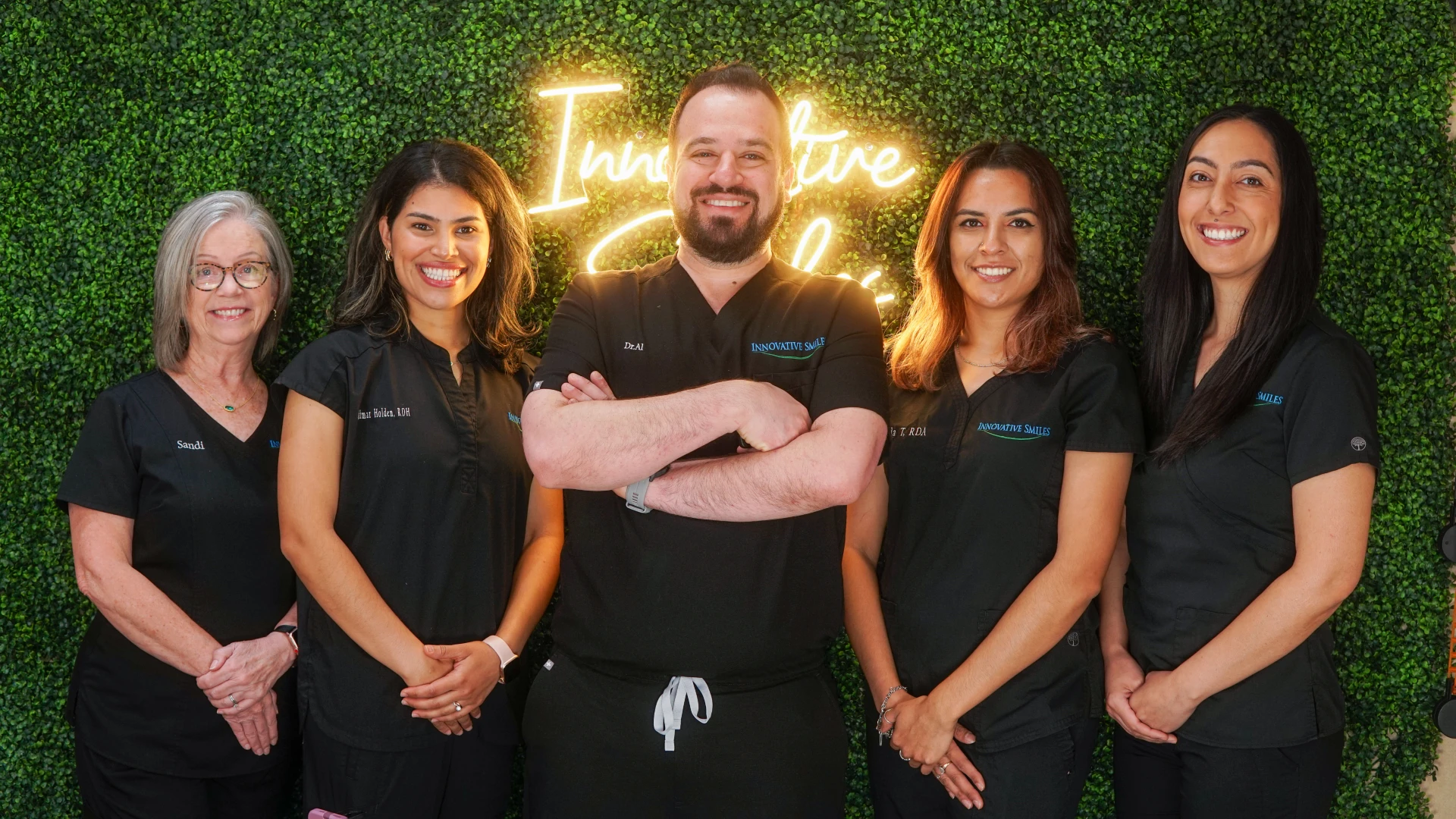The friendly dental team at Innovative Smiles | Locally-owned epigenetic airway treatment dentist in Houston, TX